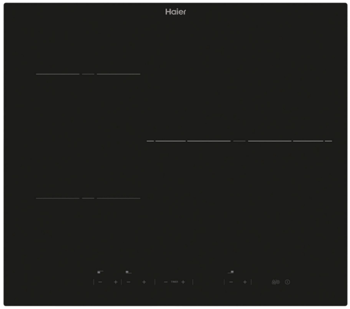 ENCIMERA HAIER HAI63DC, 3 FUEGOS, 32CM, INDUCCIÓN